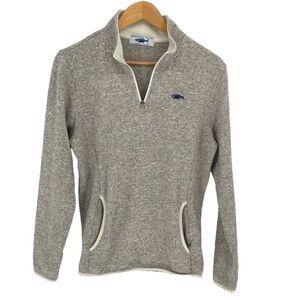 Menemsha Blues Martha’s Vineyard Womens 1/4 Zip Long Sleeve‎ Pullover Sweatshirt